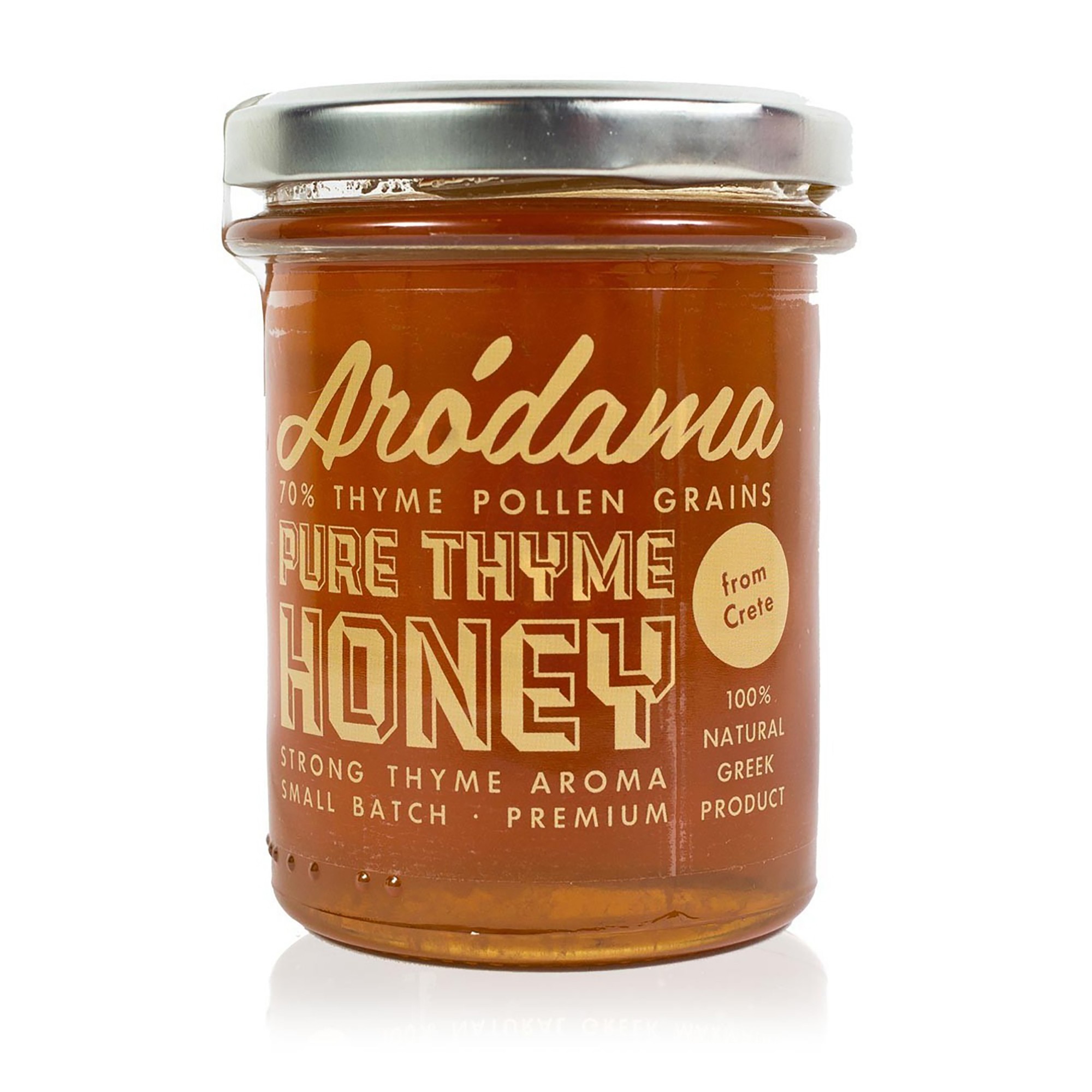 Cretan thyme honey 250g Arodama front view