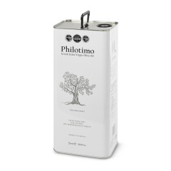 Premium extra virgin olive oil 'Koroneiki' 5L front view