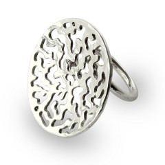 Ring Skyros silver antique