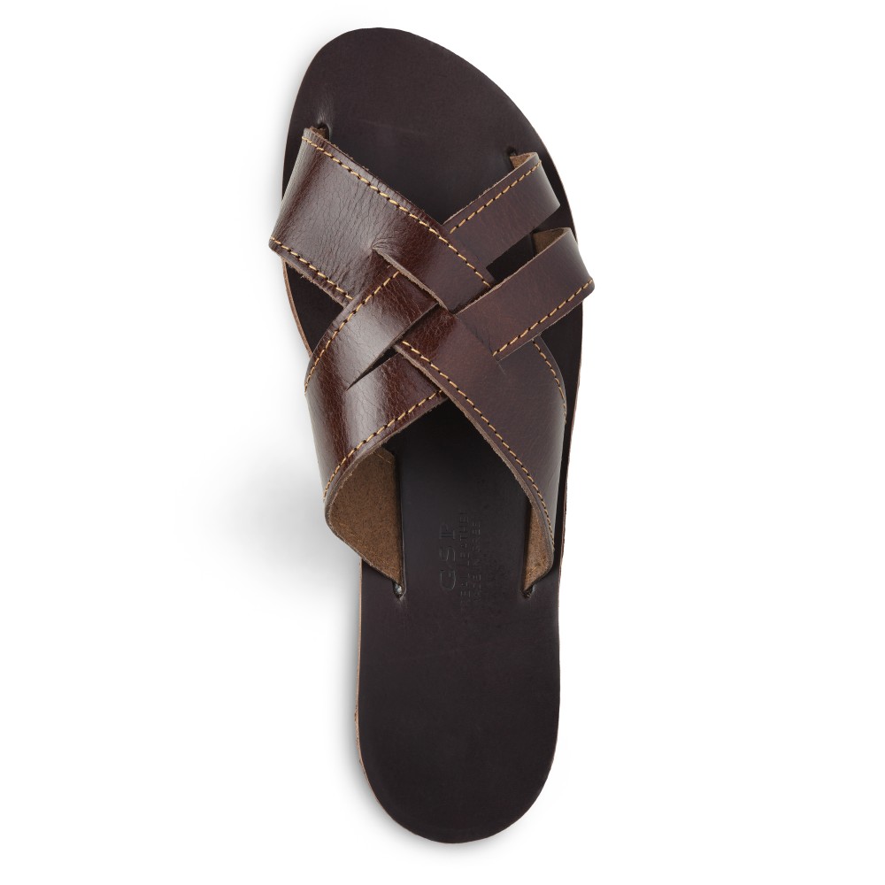 Leather handmade greek sandals 