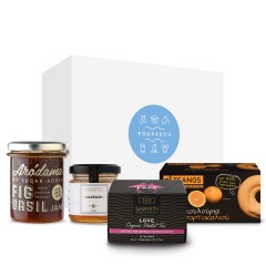 Coffret cadeau "Brunch Sucré" POUPADOU vu de face