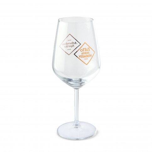 Otto's Spritz Glass for preparing Greek Spritz, front view