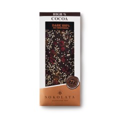 Chocolat noir 100% cacao...