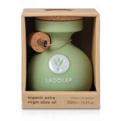 Organic Extra Virgin Olive Oil Koroneiki 200ml in its packaging LADOLEA