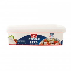 Feta PDO in brine 200g DODONI, front view