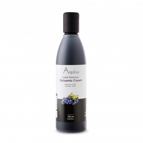 Crème de vinaigre balsamique premium grecque 250ml ARGOLIVA, vue de face
