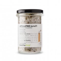 Salt with herbs 300g MASTIHA SHOP, front view