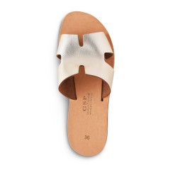 Leather sandals "Kleio" - Gold