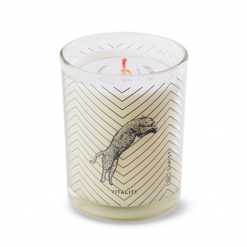 Scented Vitality candle 180g Saristi, front view