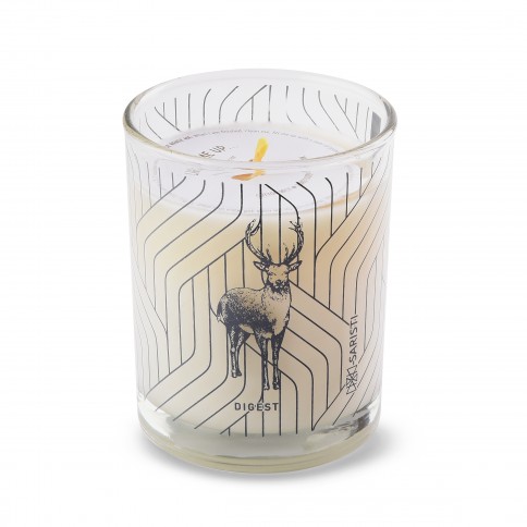 Scented Digest candle 180g Saristi, front view