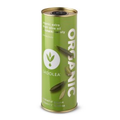 Huile d'olive extra vierge Bio Koroneiki 500ml Ladolea vue de face