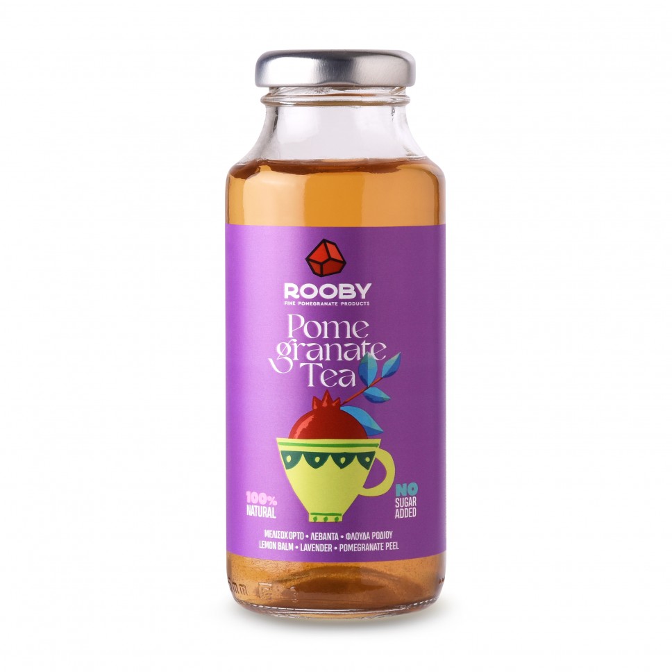 Wellbeing pomegranate herbal tea 250ml ROOBY