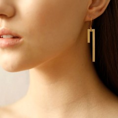 Dangle Earrings - Linear