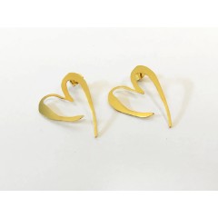 Boucles d’oreilles puces Heart