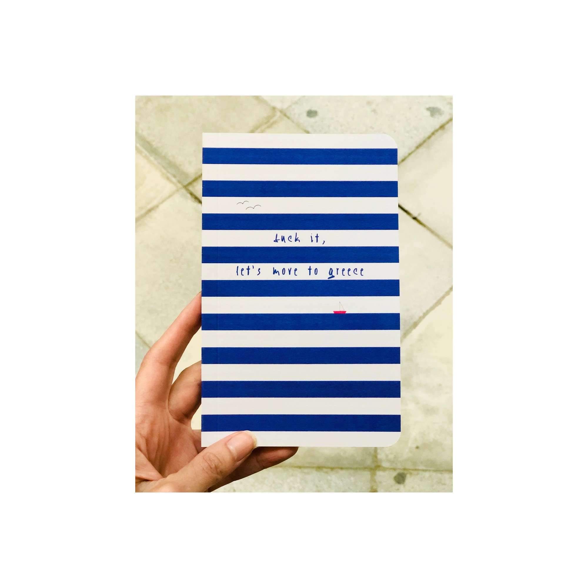 Petit Carnet 46 pages F*ck it A FUTURE PERFECT, vu de face 2