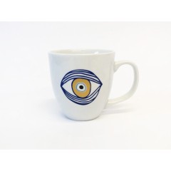 Mug Régulier en porcelaine fine 410ml Eye Blue A Future Perfect, vu de face
