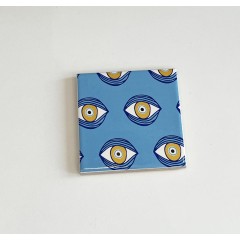 Ceramic coasters - Eyes...