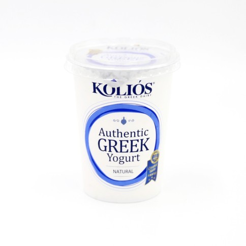 Authentic Στραγγιστό γιαούρτι 10% λιπαρά 500g KOLIOS, μπροστινή όψη