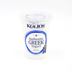 Authentic Στραγγιστό γιαούρτι 10% λιπαρά 500g KOLIOS, μπροστινή όψη