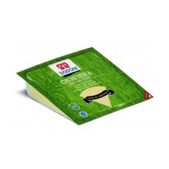 Graviera fromage au lait de vache 250g DODONI, vu de haut