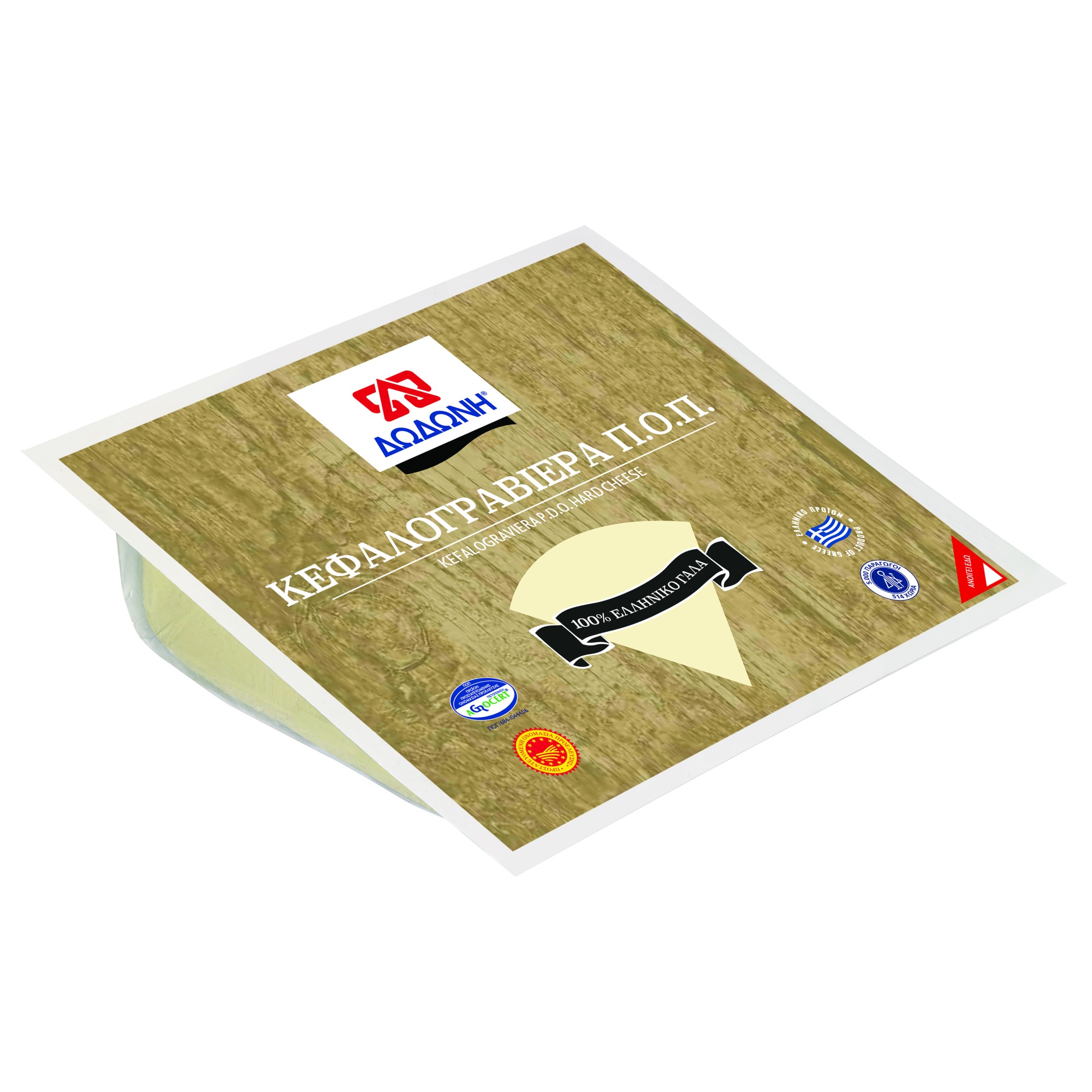 Κεφαλογραβιέρα Π.Ο.Π. 200g DODONI, κάτοψη