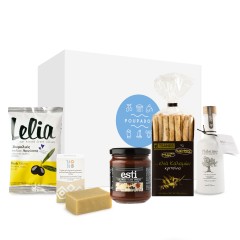 Coffret cadeau "Autour de l'olive" POUPADOU vu de face