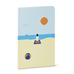 Petit Carnet 46 pages Girl on the Beach A FUTURE PERFECT, vu de face