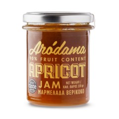 Jam of apricot 220g ARODAMA, front view