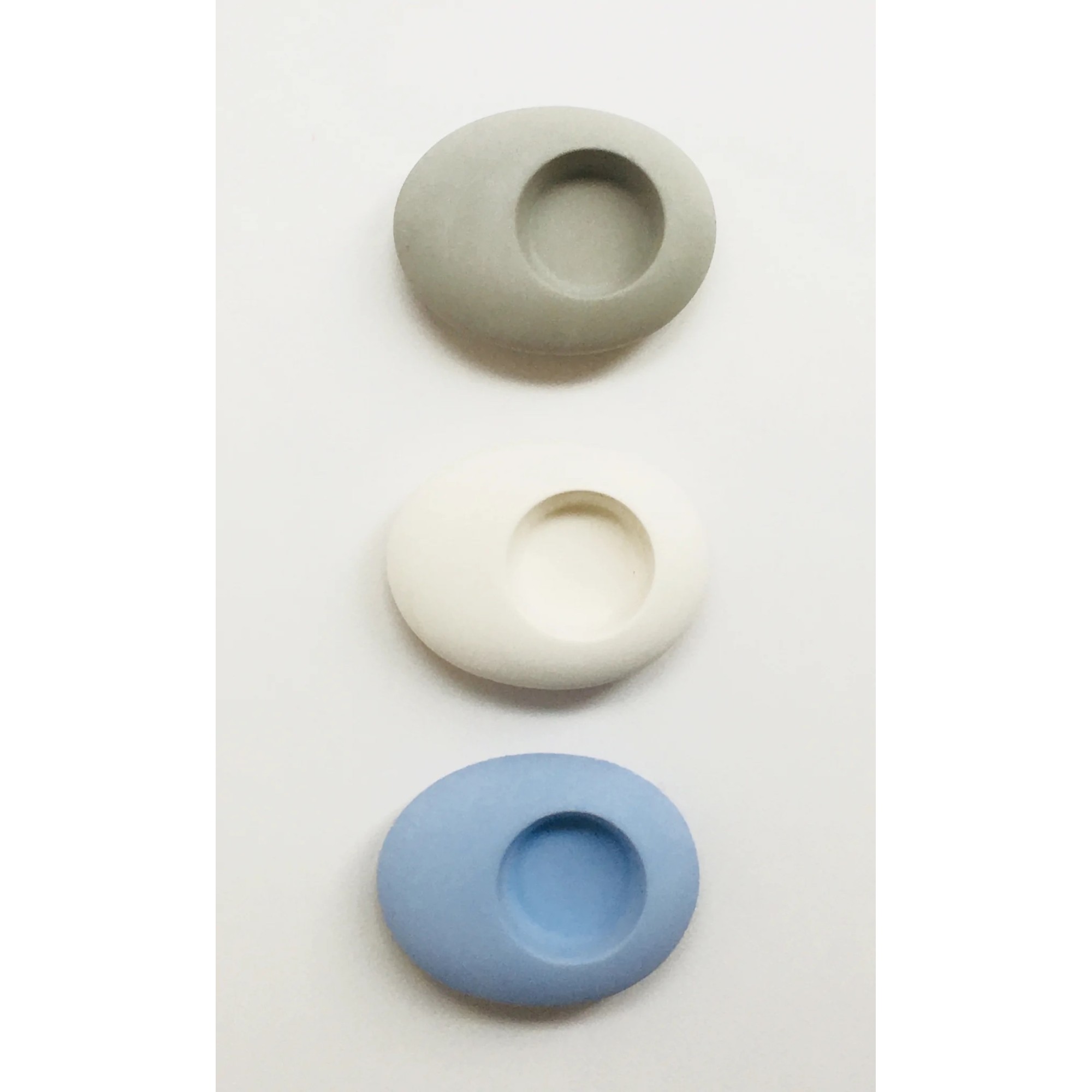 Pebble tealight holder A FUTURE PERFECT, top view