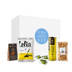 Coffret cadeau "initiation" contenant des produits de Grèce traditionnels et authentiques