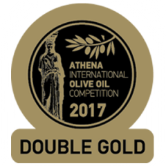 Huile d'olive extra vierge Koroneiki d'Attique 500ml 3922 AIOOC 2017 double gold