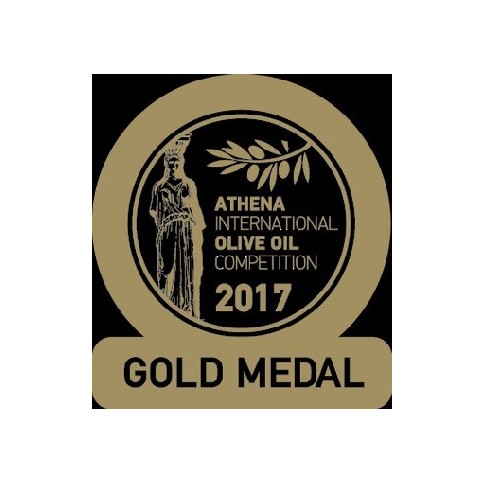 Huile d'olive extra vierge Manaki 500ml 3922 AIOOC 2017 gold Huile d'olive extra vierge Manaki 500ml 3922 AIOOC 2017 gold