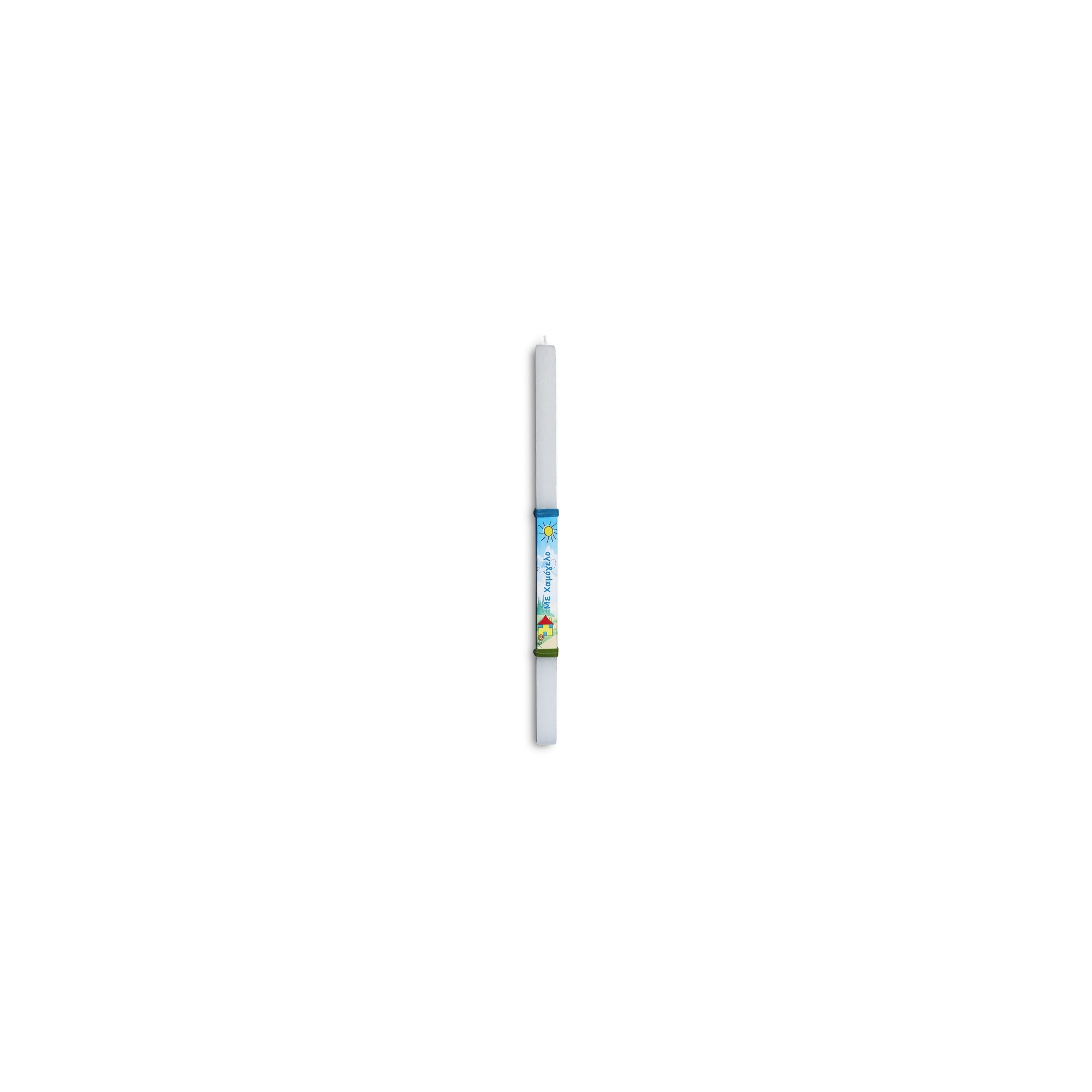 Lambada, traditional Greek Easter candle Me hamogelo