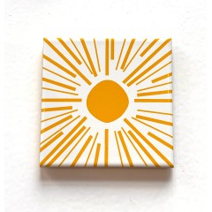 Ceramic coasters - Sun
