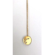 18k Gold plated pendant - Olive Branch A FUTURE PERFECT, front view