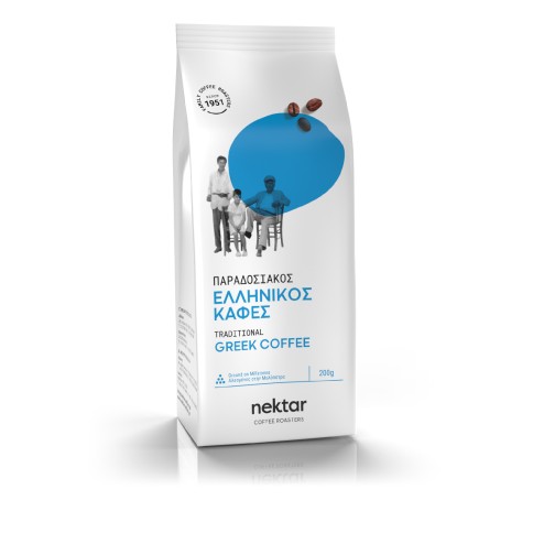 Traditional greek coffee 200g NEKTAR, front view