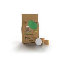 Espresso organic capsules NEKTAR, front view