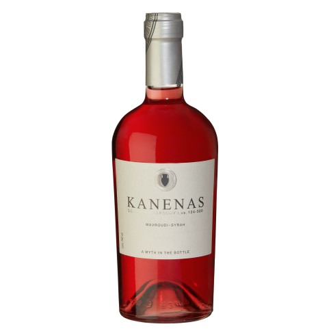 Kanenas, vin rosé 75cl TSANTALIS, vu de face