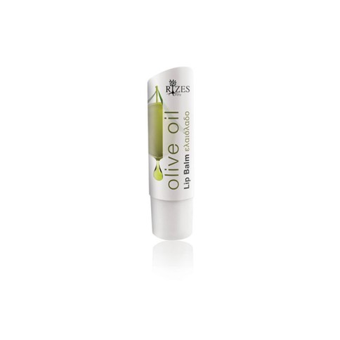 Lip balm with organic olive oil RIZES CRETE, front view
