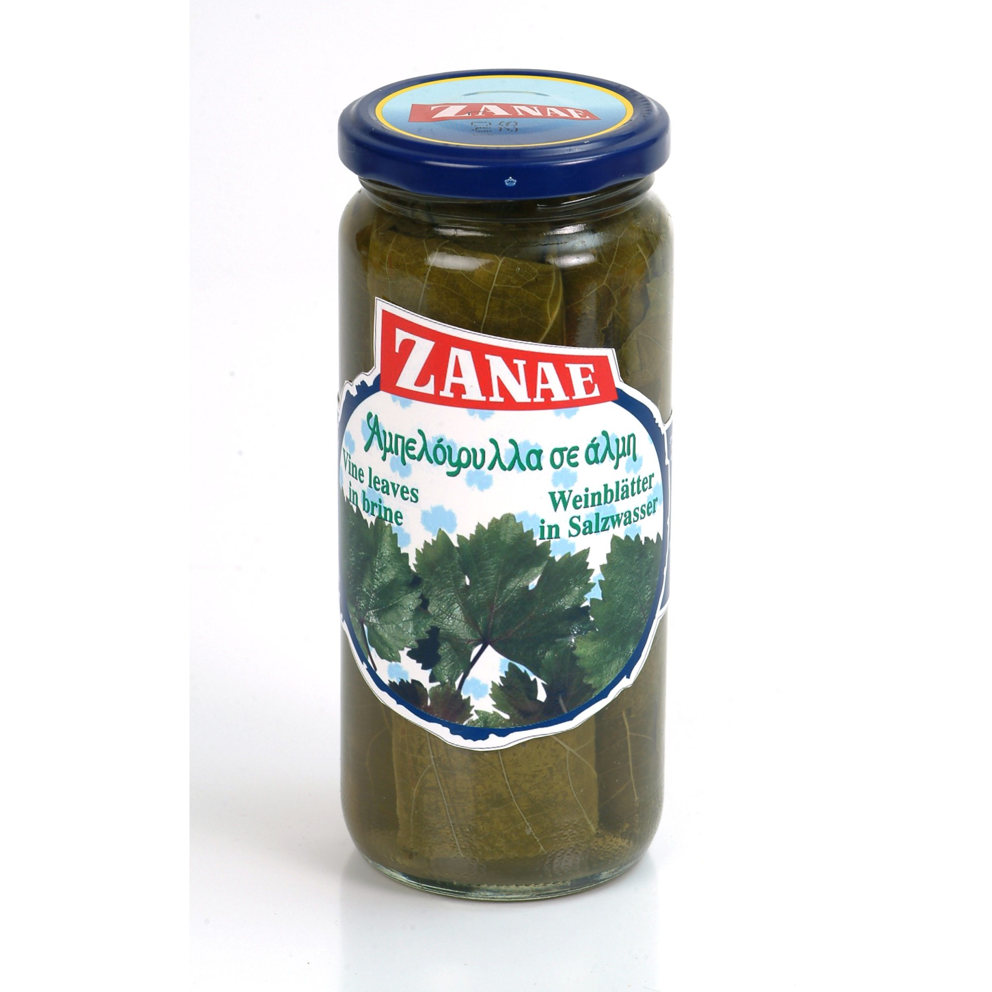 Feuilles de vignes 260g ZANAE, vues de face