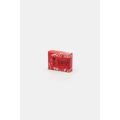 Handmade olive oil soap mint & strawberry 30g Helleo, front view