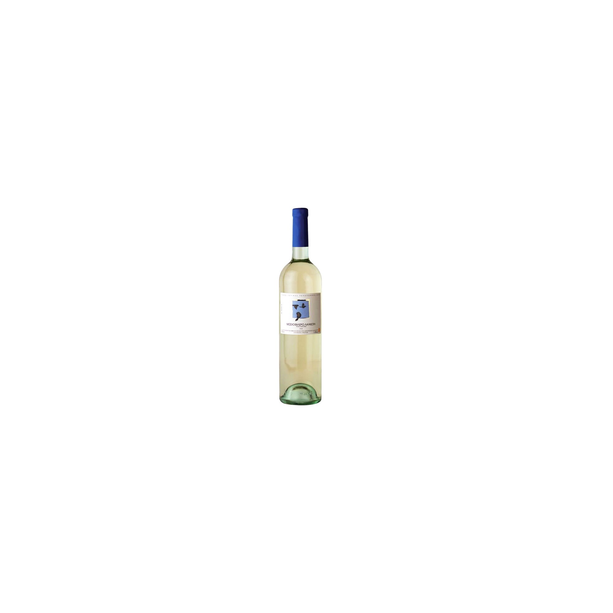 Moschofilero IGP, vin blanc sec 75cl LAFKIOTIS, vu de face