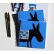 Petit Carnet 50 pages Blue Donkey AHGB, vu de face