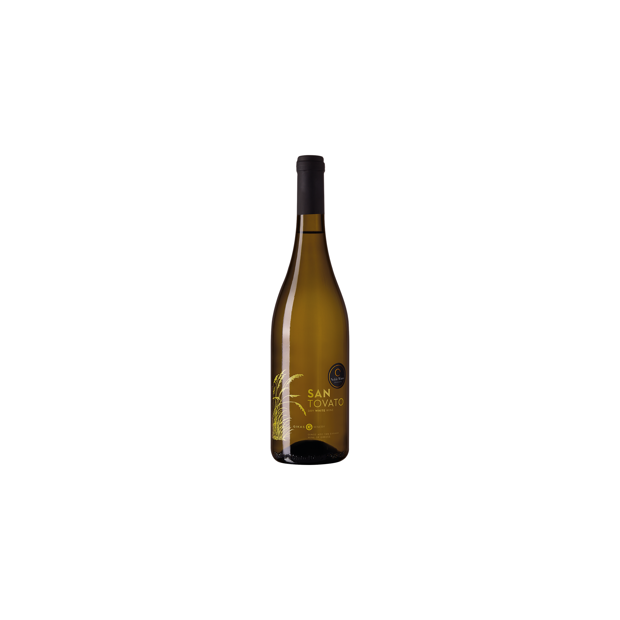 Santovato IGP Plagies Kithairona 75cl Gikas Winery, vu de face
