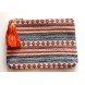 Pouch - Toiletry Bag Coral RIZES CRETE, top view