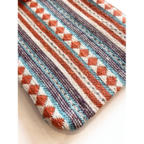 Pouch - Toiletry Bag Coral RIZES CRETE, angle view