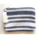 Pouch - Toiletry Bag Navy RIZES CRETE, top view
