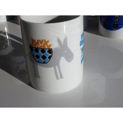 Mug Grey Donkey AHGB, front view