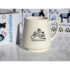 Mug Greek Island AHGB, front view