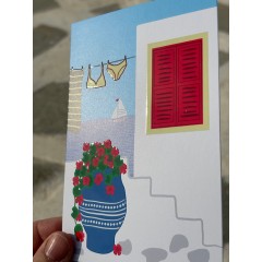 Postcard Summer Living 3D AHGB, front view